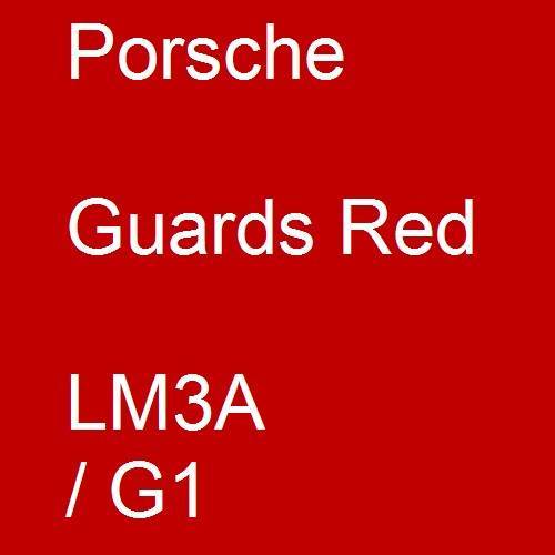 Porsche, Guards Red, LM3A / G1.